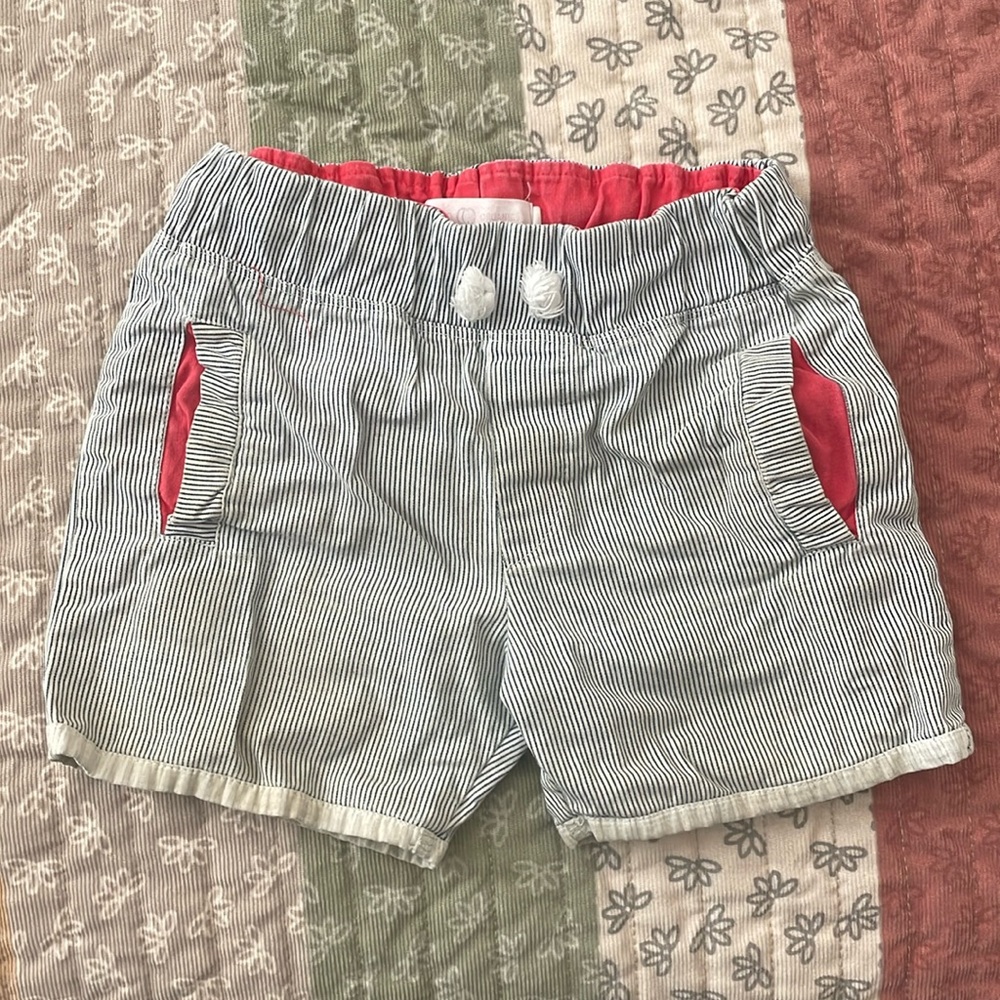 Colored Organics 2T shorts + free Serendipity Organics raw hem shorts
